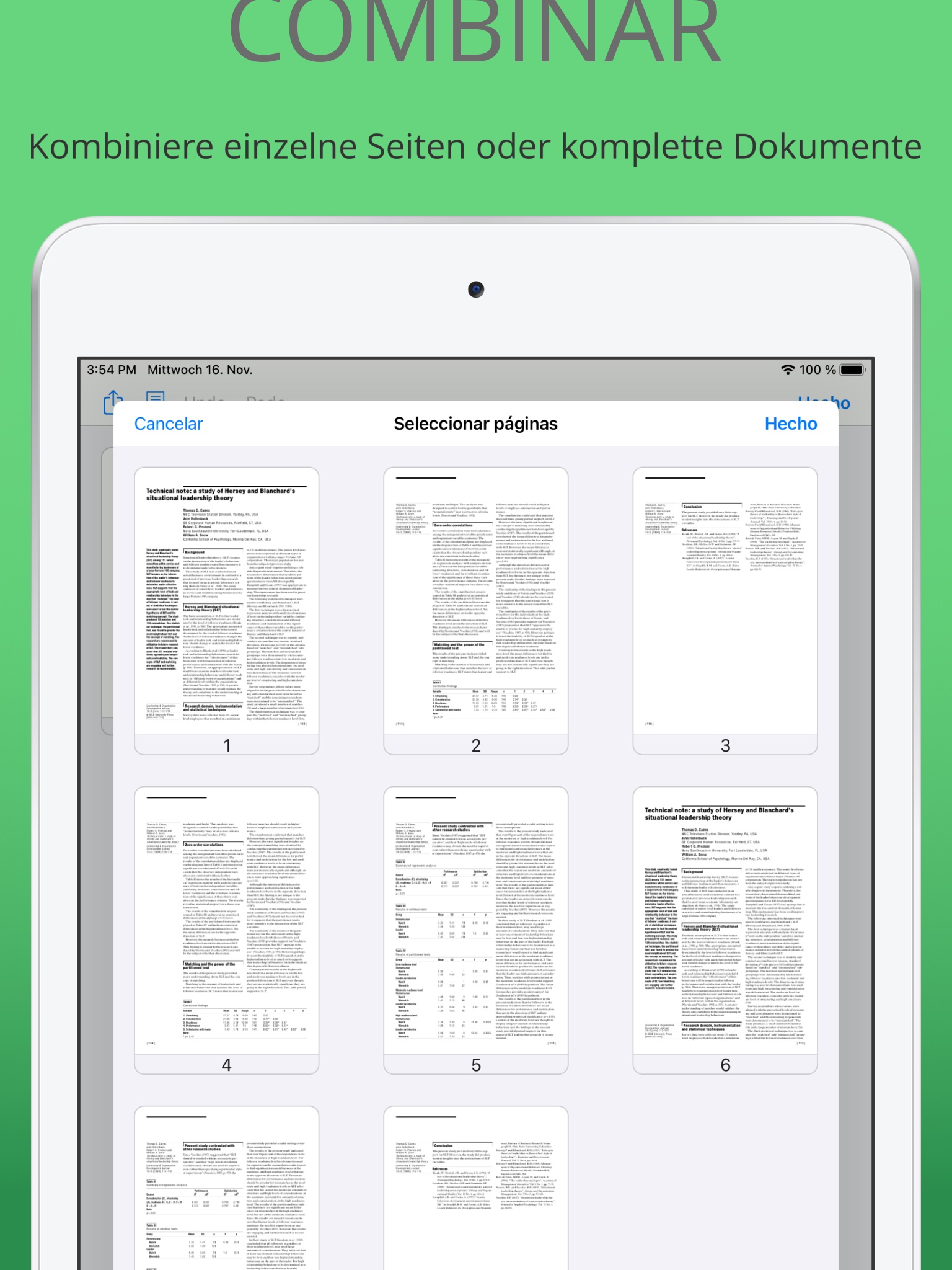 PDF Merge X: Combine & Reorder screenshot 3