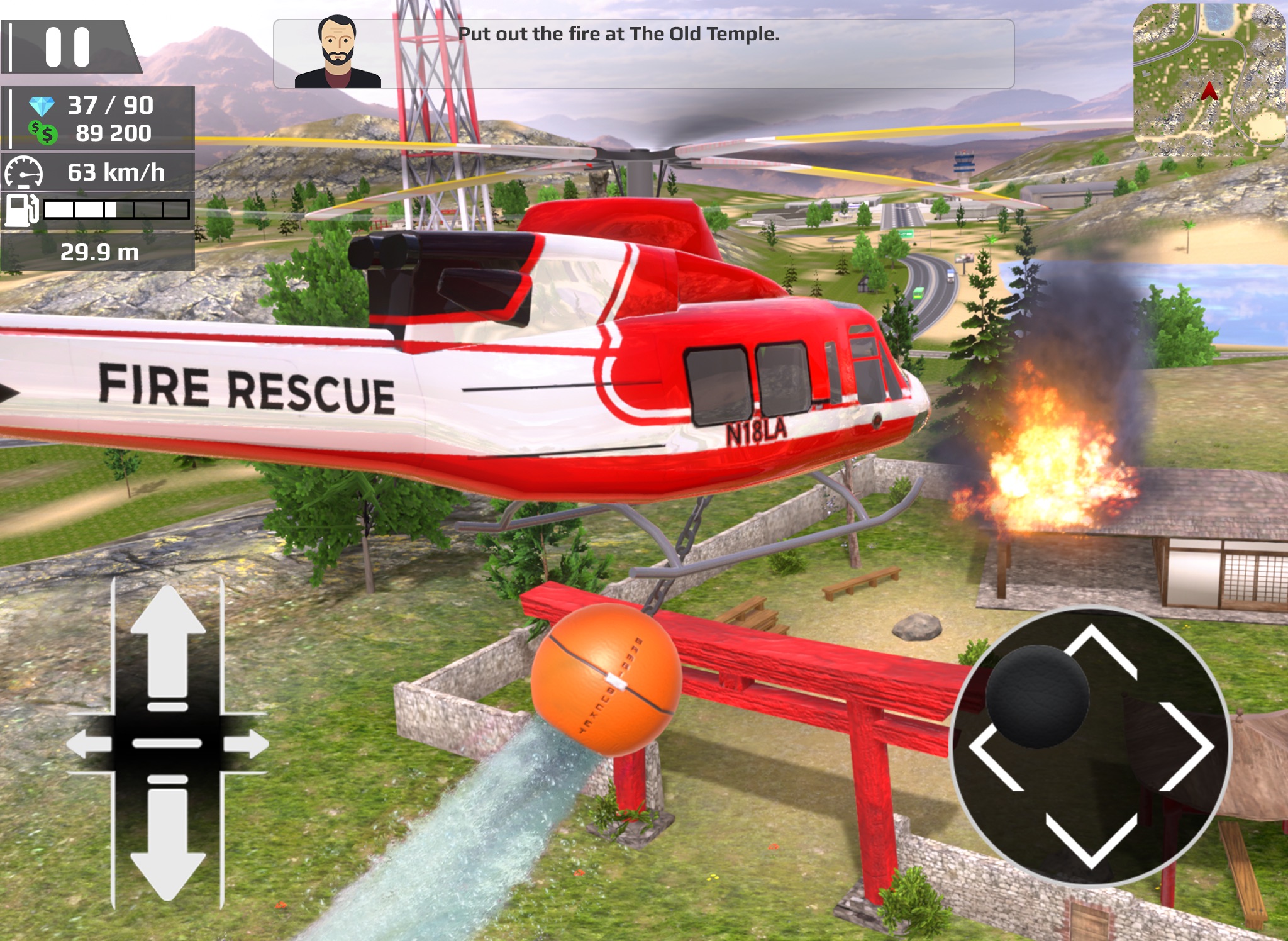 Helicopter Flying: Car Driving screenshot 4