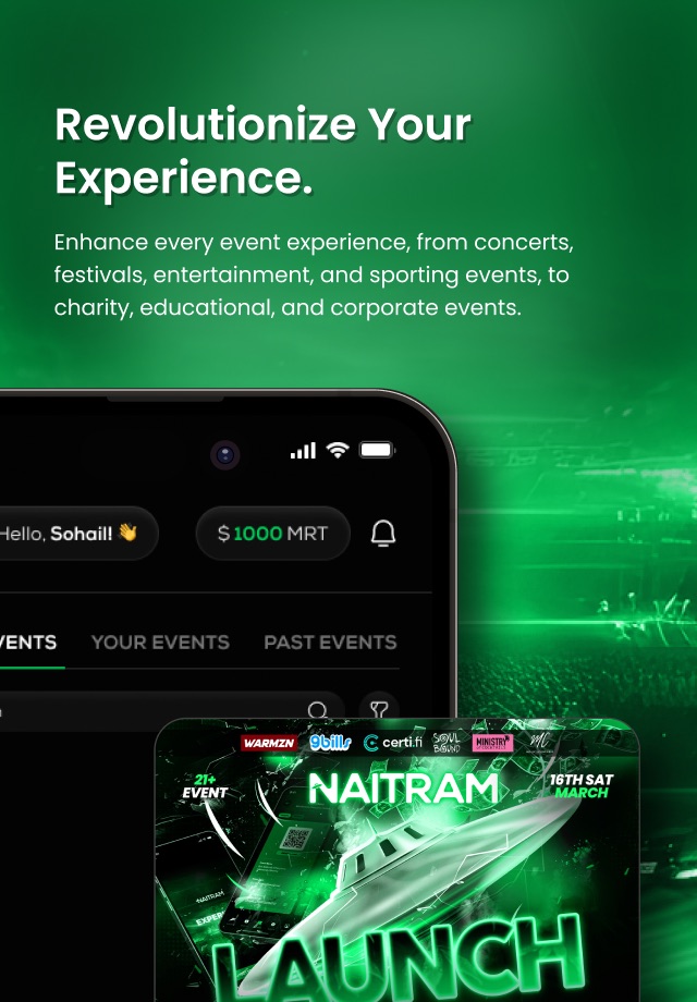 NAITRAM: Fan-centric Tickets screenshot 2