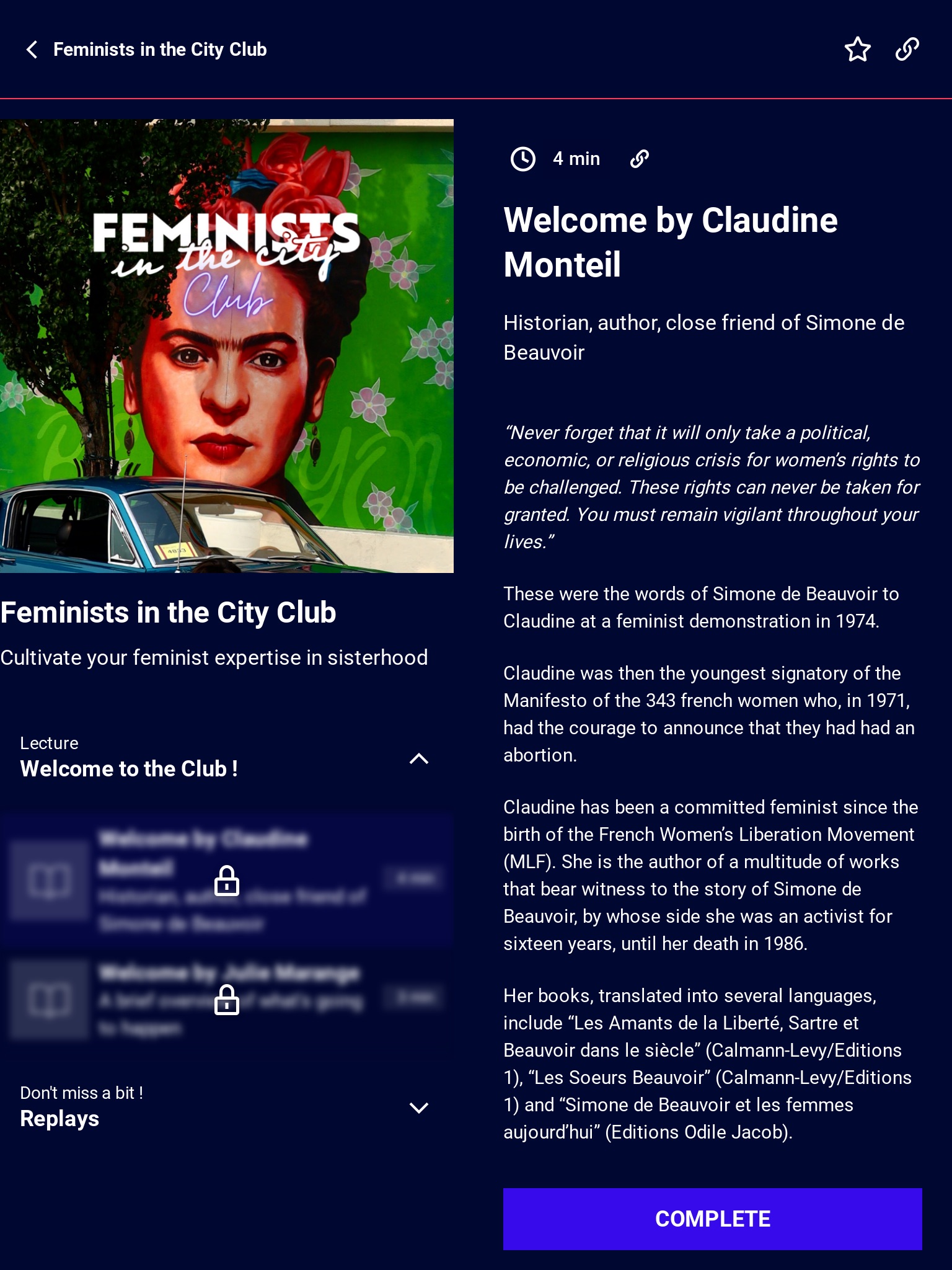 Feminists in the City screenshot 2