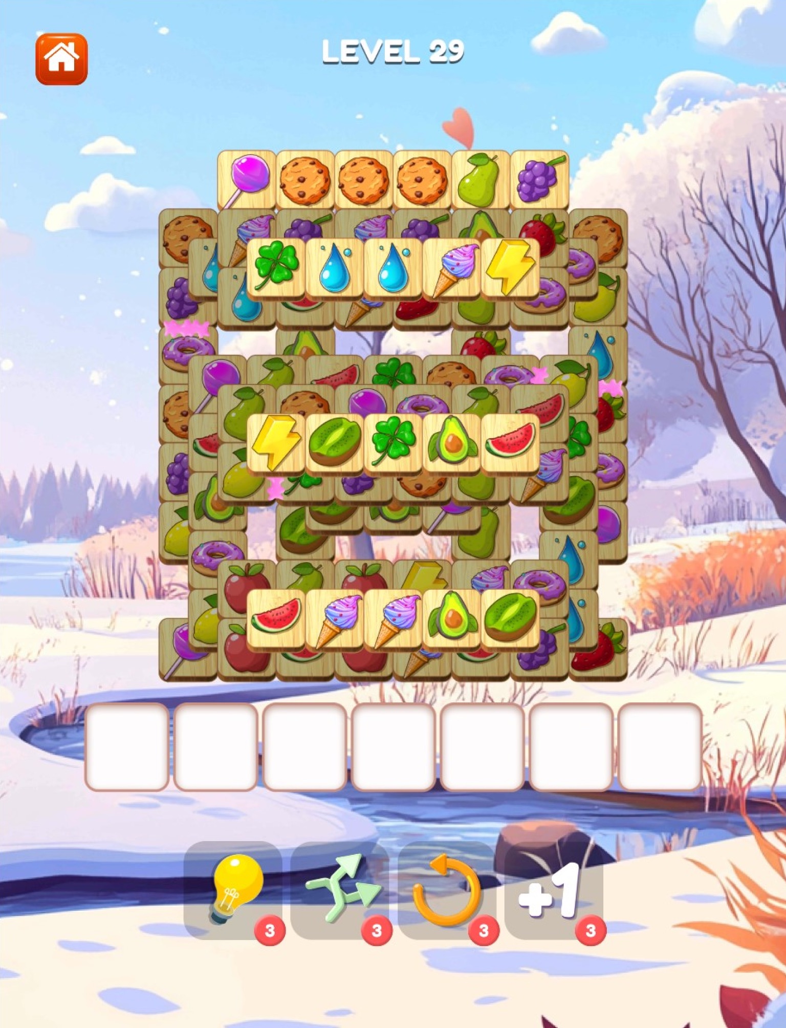 Fruit Mahjong Tiles screenshot 4