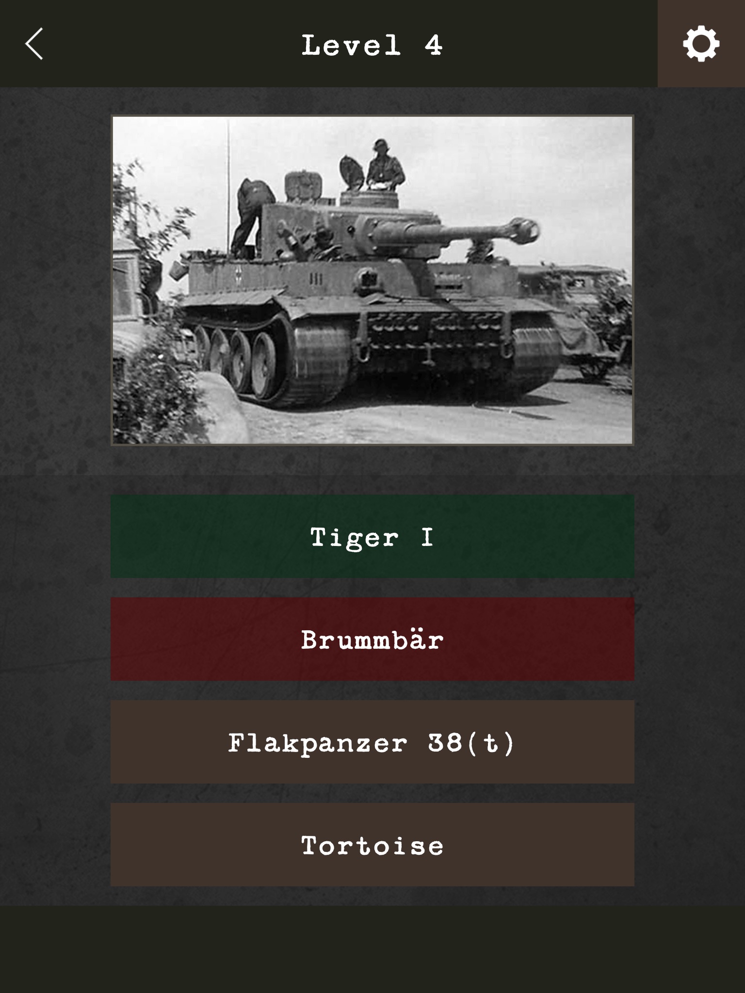 Tank Spotter's Quiz screenshot 2