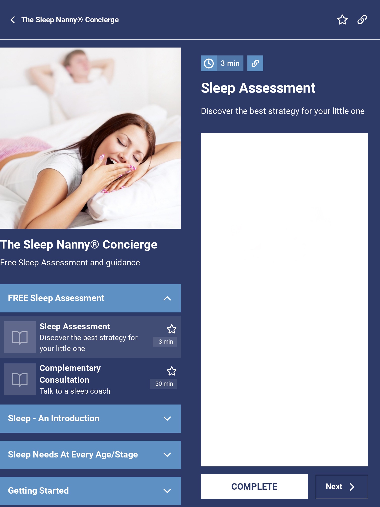 Sleep Nanny App screenshot 3