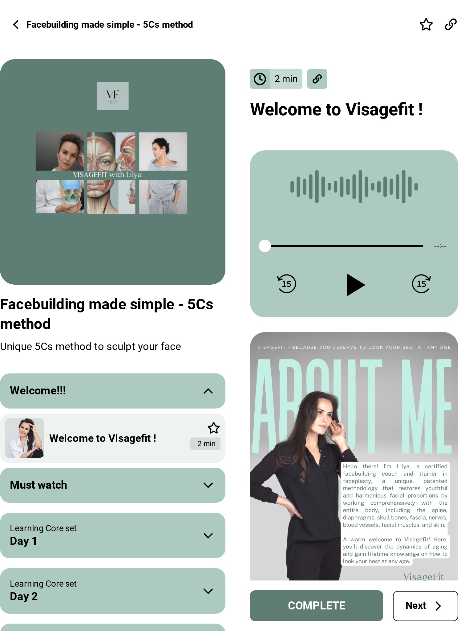 VisageFit screenshot 2