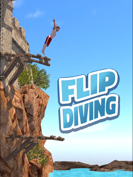 Flip Diving Overview Apple App Store Us - jumping through the clouds roblox backflip simulator