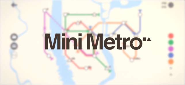 ‎Mini Metro+ Screenshot