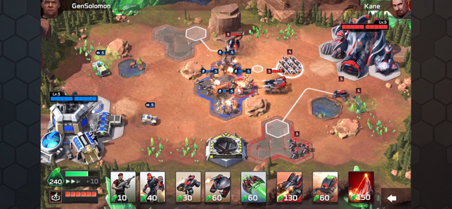 Command & Conquer ™: لقطة شاشة لـ Rivals PVP