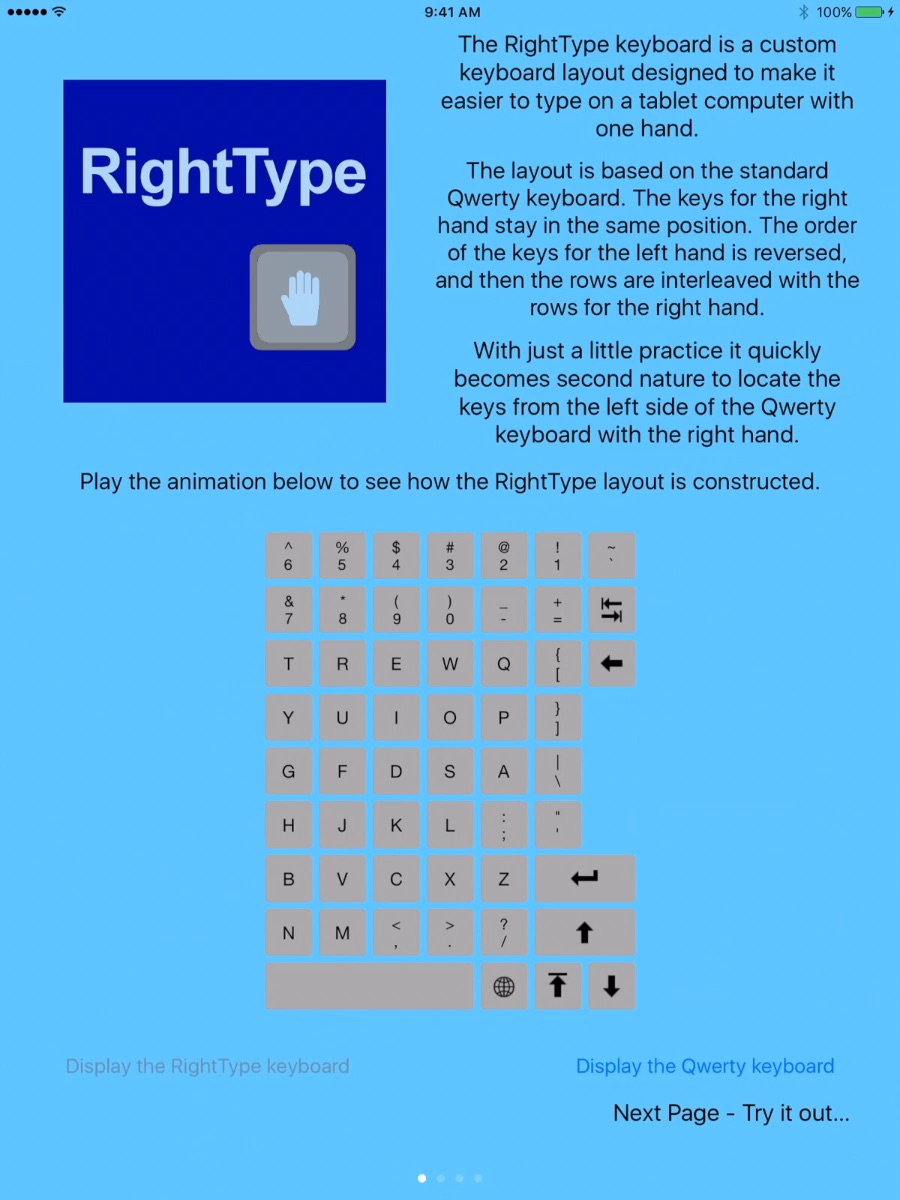 RightType Keyboard screenshot 3