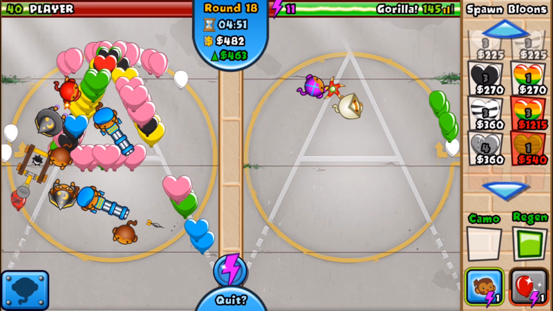 Bloons td battles steam to mobile
