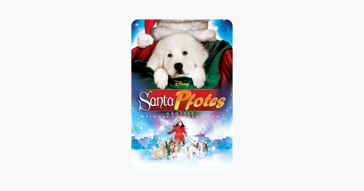 Itunes Geschenke Weihnachten 2022 Santa Pfotes großes Weihnachtsabenteuer“ in iTunes