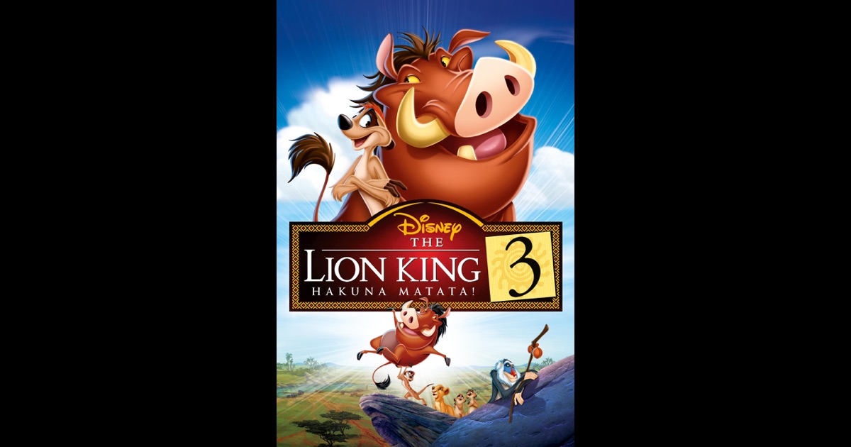 The Lion King 3 on iTunes