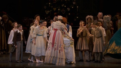 The Nutcracker, Act I Scene 1: Clara Dances with Her Nutcracker Doll - Clara and Her Friends Dance - Grandfather and the Guests Dance