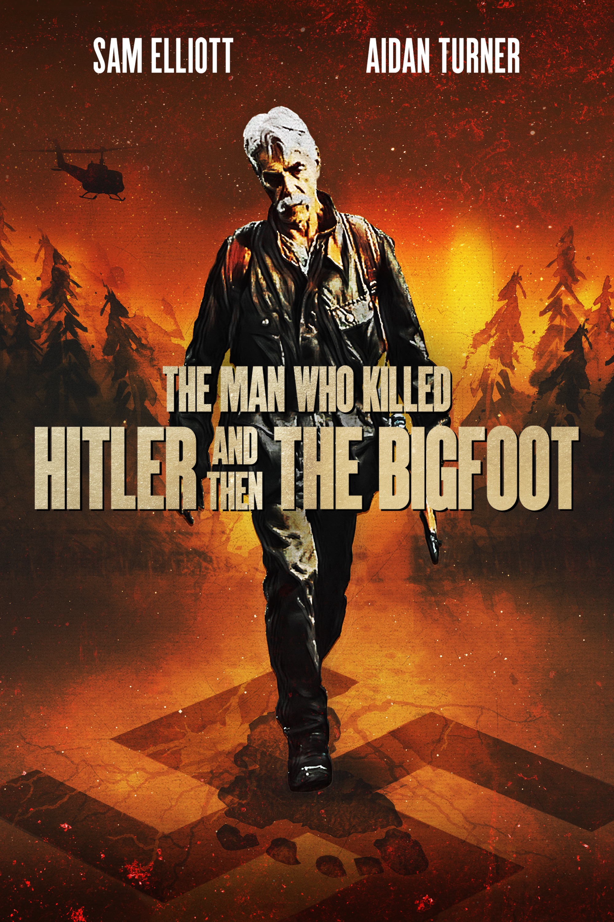 The Man Who Killed Hitler and Then the Bigfoot Poster