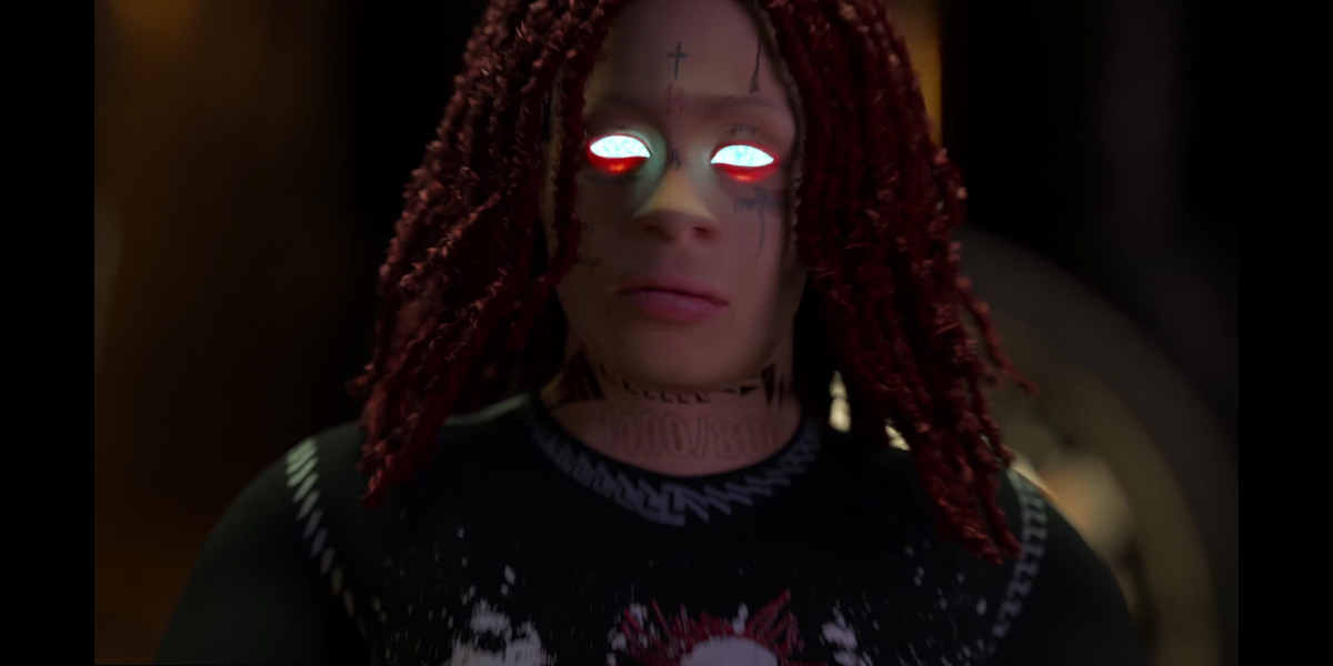 Trippie Redd Pegasus Neon Shark.