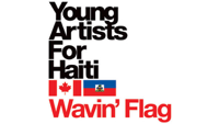 Young Artists for Haiti - Wavin' Flag artwork