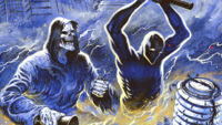 Night Demon - Empires Fall (lyric video) artwork