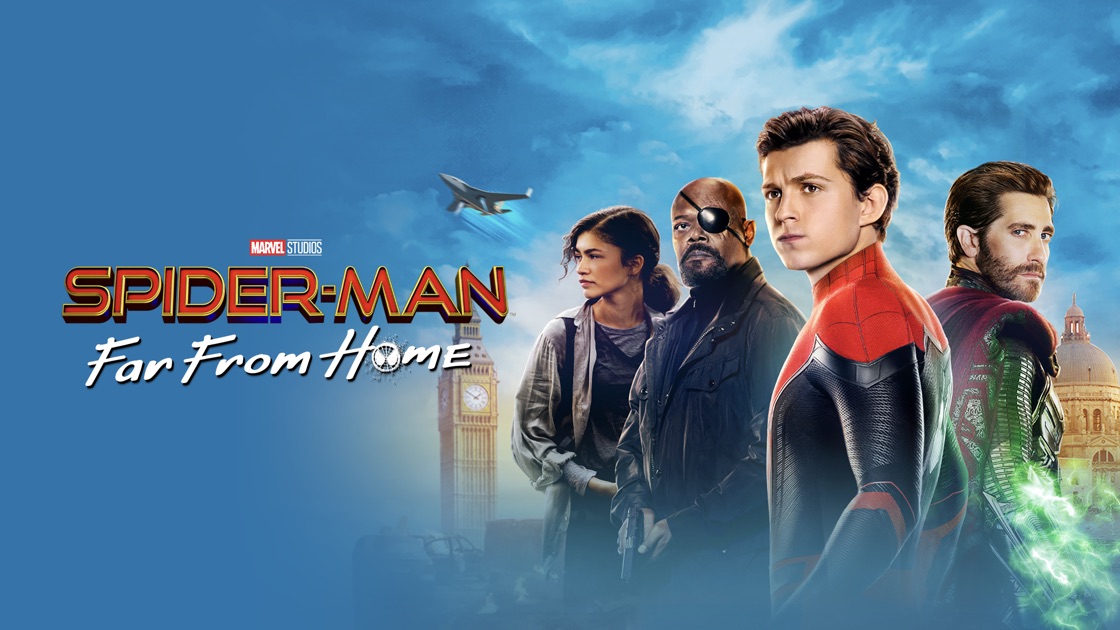 SpiderMan Far From Home on Apple TV