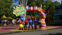 The Wiggles - Come on Down to Wiggle Town artwork