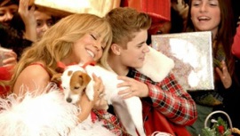 All I Want for Christmas Is You (Super Festive!) Mariah Carey & Justin Bieber Holiday Music Video 2011 New Songs Albums Artists Singles Videos Musicians Remixes Image