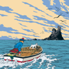 L'île noire, pt. 1 - Les aventures de Tintin