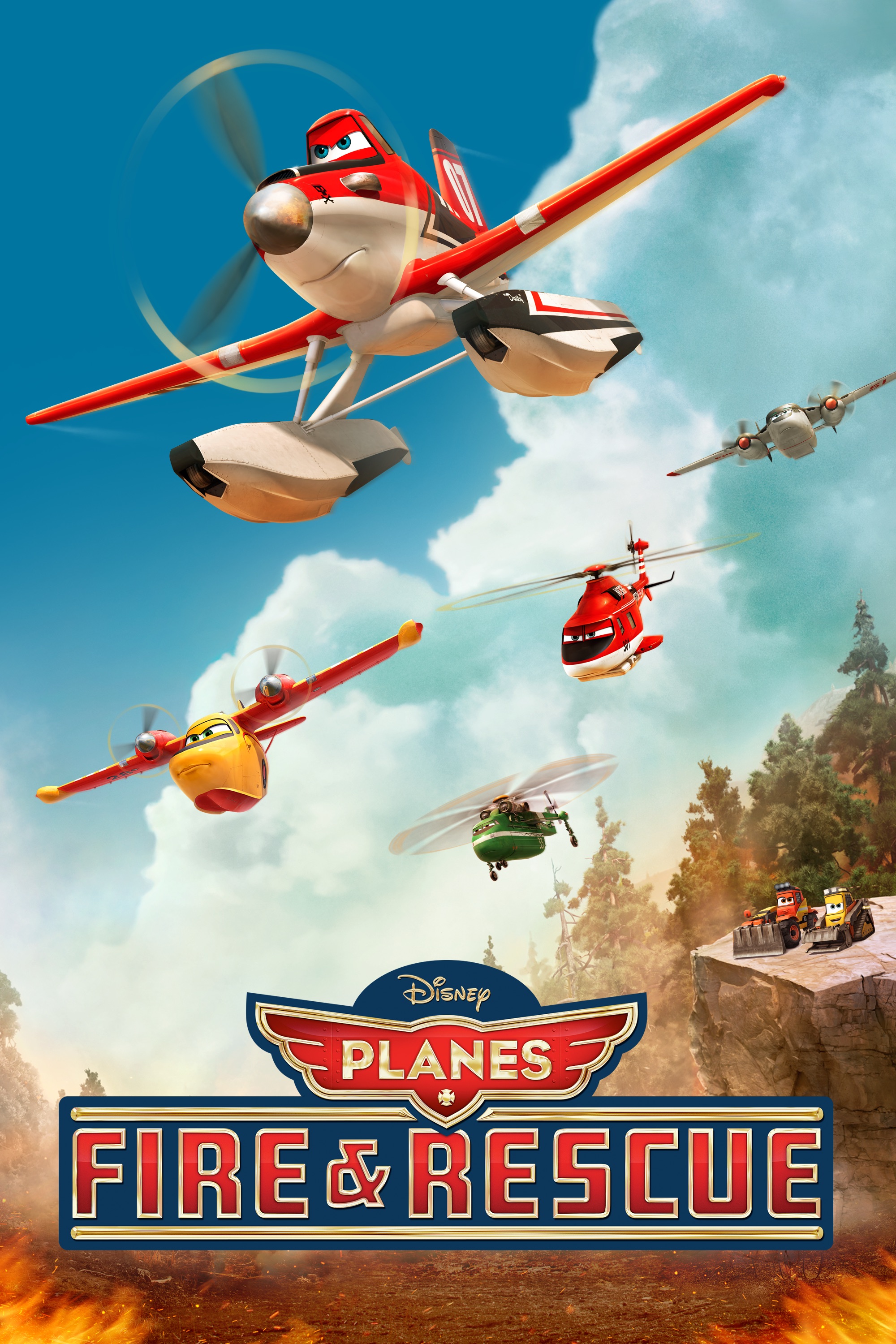 Planes: Fire & Rescue Poster