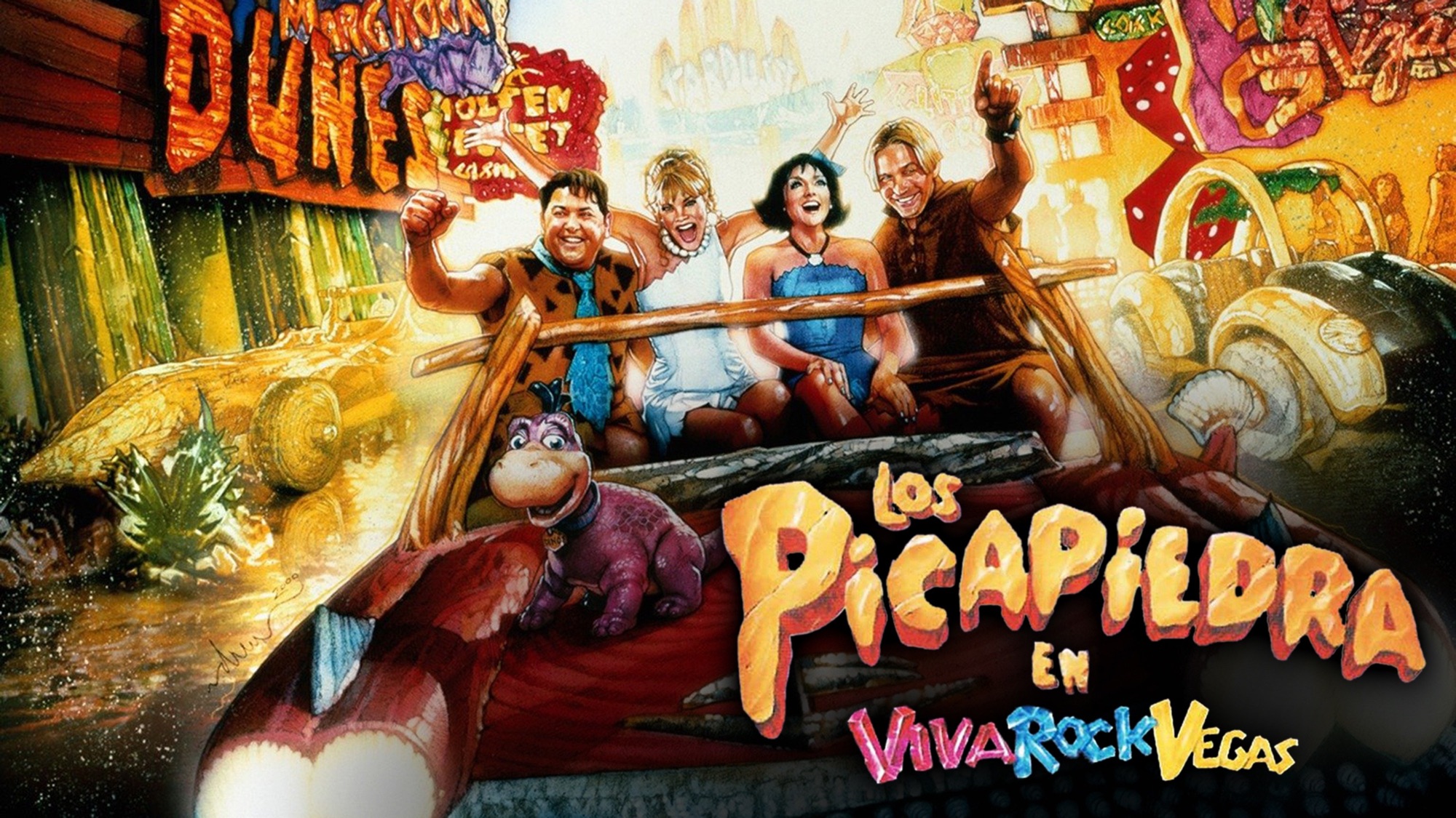 Los Picapiedra En Viva Rock Vegas Reparto