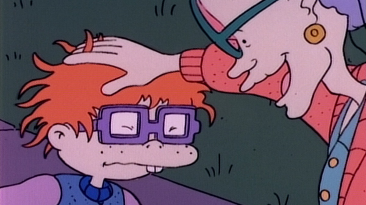 4. Rugrats Blue Hair Chuckie Doll - wide 2